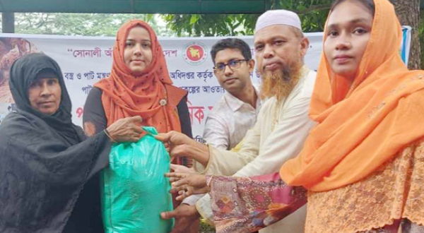 শেরপুরের নকলায় পাট চাষীদের মাঝে বিনামূল্যে পাট বীজ ও রাসায়নিক সার বিতরণ