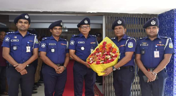 শেরপুর জেলার নবাগত পুলিশ সুপার হিসেবে যোগদান করলেন আমিনুল ইসলাম